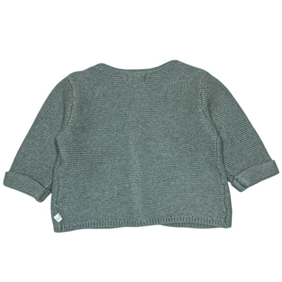 Cardigan de seconde main en coton et laine pour bébé de 1 mois - Vue 2