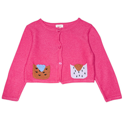 Cardigan de seconde main en coton pour bébé fille de 12 mois - Vue 1