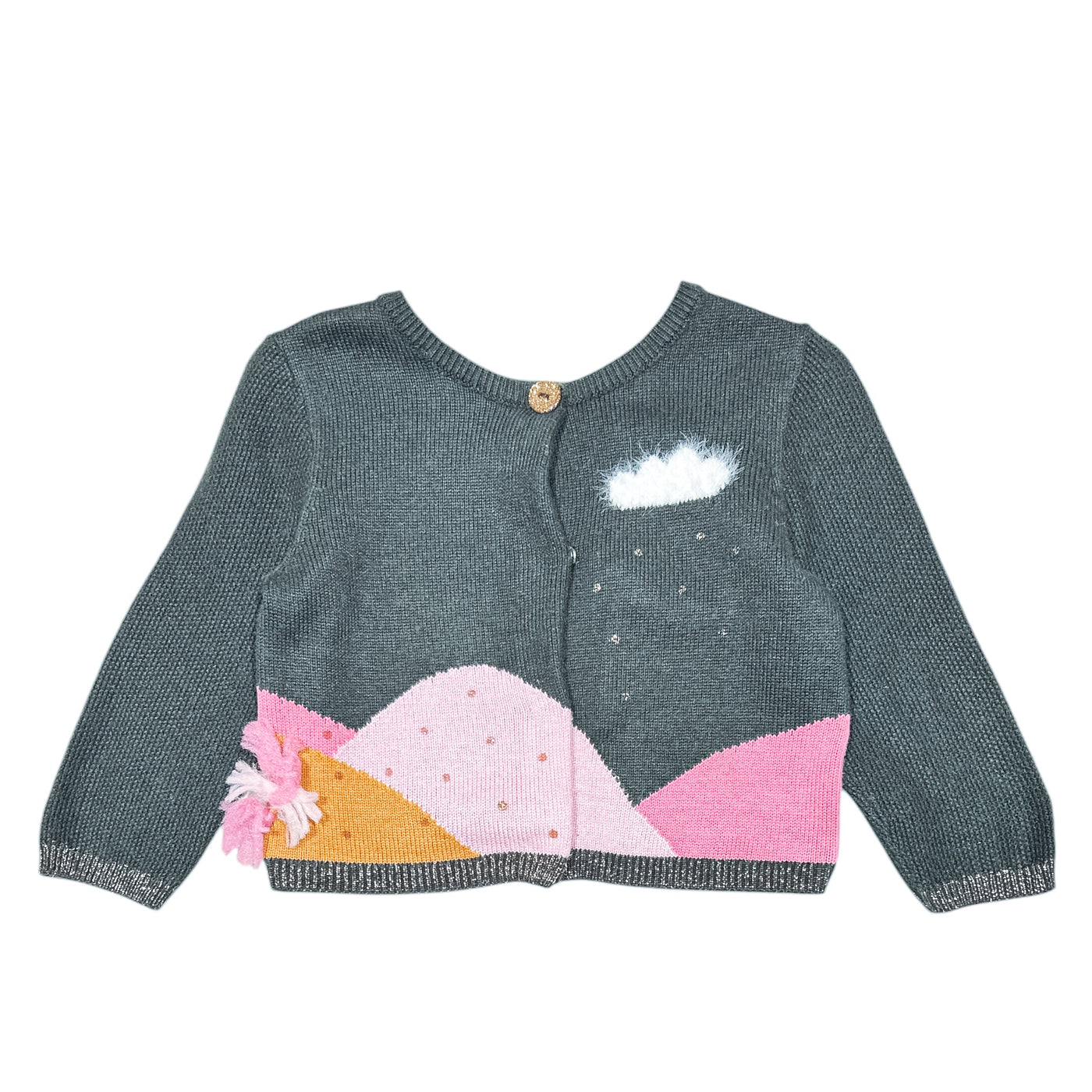 Cardigan de seconde main en coton pour bébé fille de 12 mois - Vue 2
