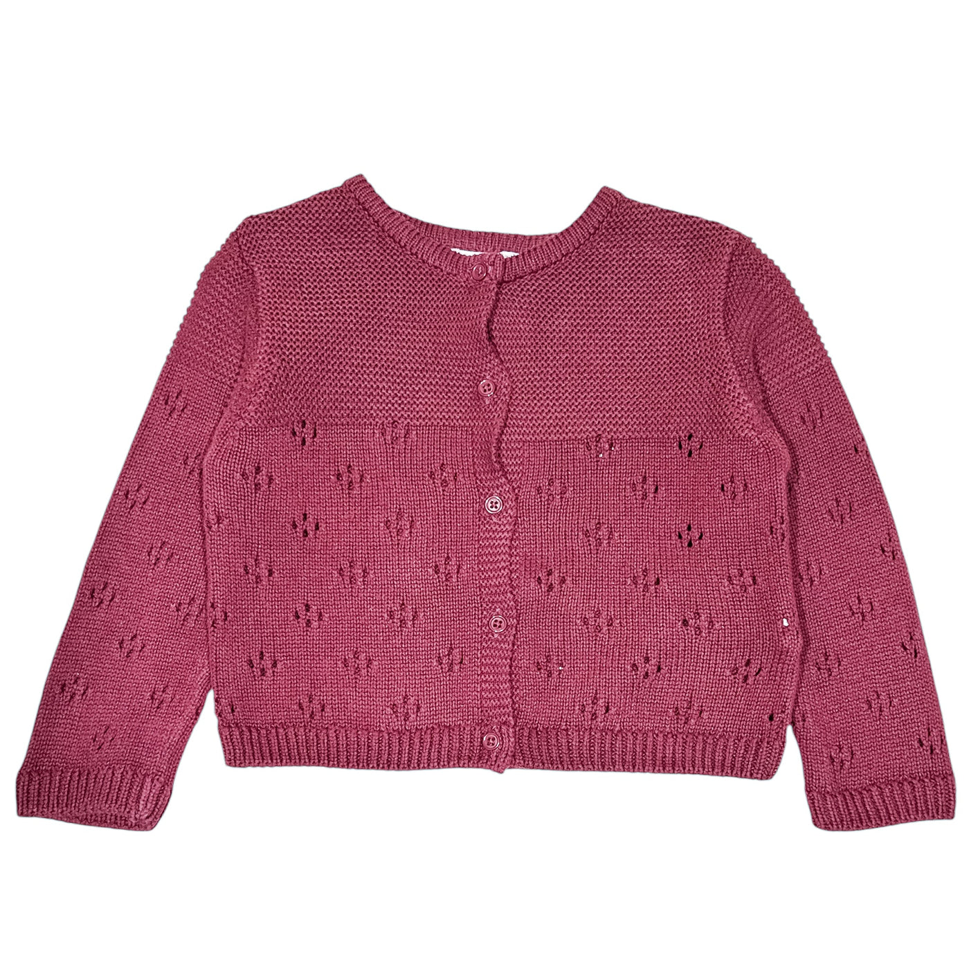 Cardigan de seconde main en coton pour bébé fille de 12 mois - Vue 1