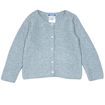 Cardigan de seconde main en coton et cachemire pour bébé de 12 mois - Vue 1