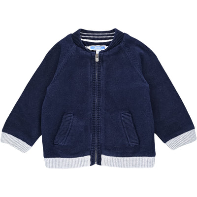 Cardigan de seconde main en coton et laine pour bébé garçon de 12 mois - Vue 1