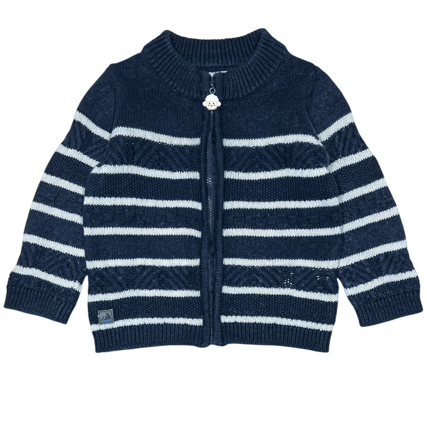 Cardigan de seconde main en laine et coton pour bébé de 12 mois - Vue 1