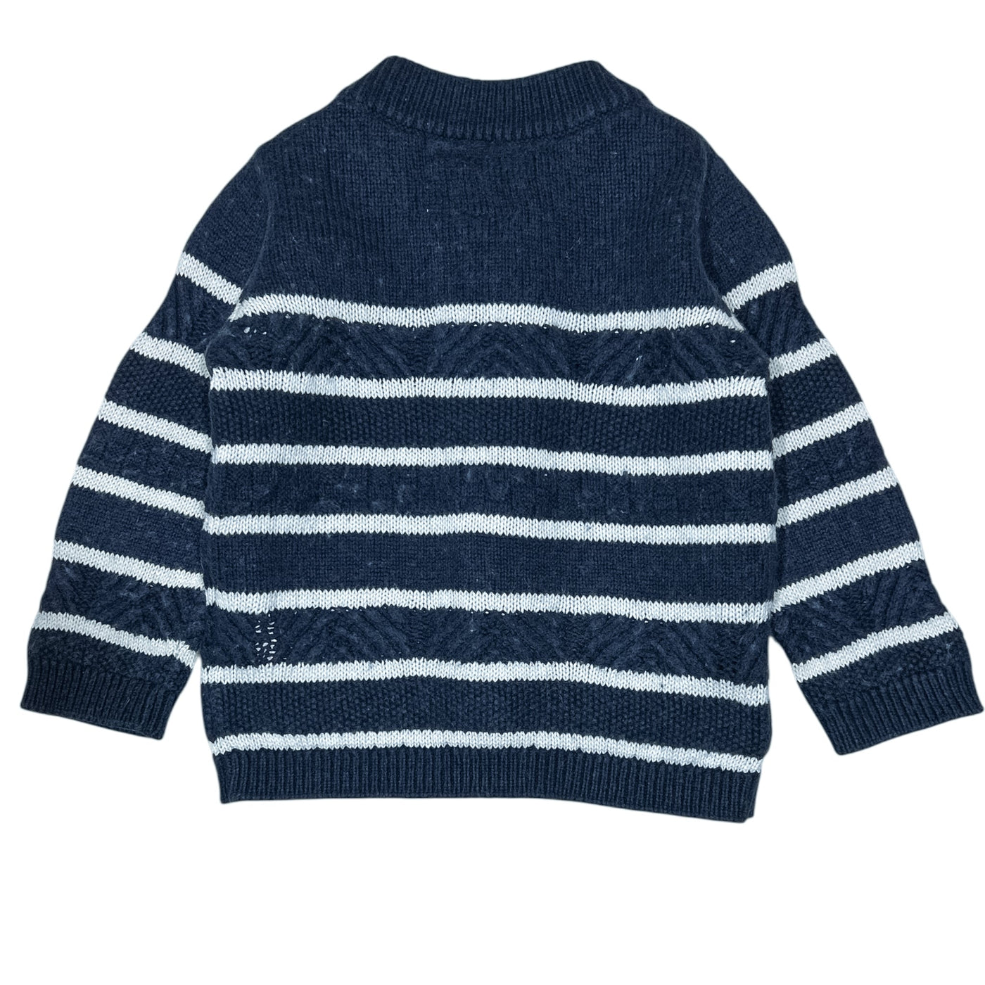 Cardigan de seconde main en laine et coton pour bébé de 12 mois - Vue 2
