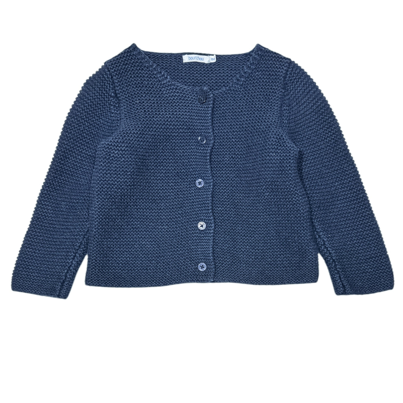 Cardigan de seconde main en laine et coton pour bébé de 12 mois - Vue 1