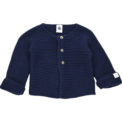 Cardigan de seconde main en laine et coton pour bébé de 12 mois - Vue 1