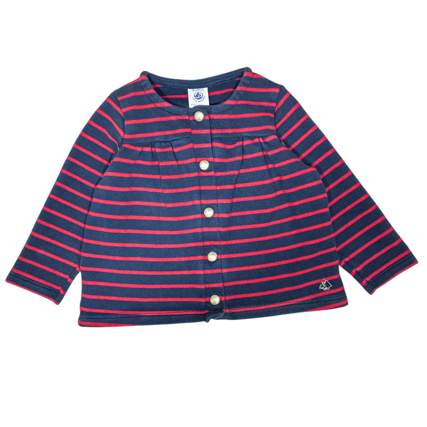Cardigan de seconde main en coton pour bébé fille de 18 mois - Vue 1