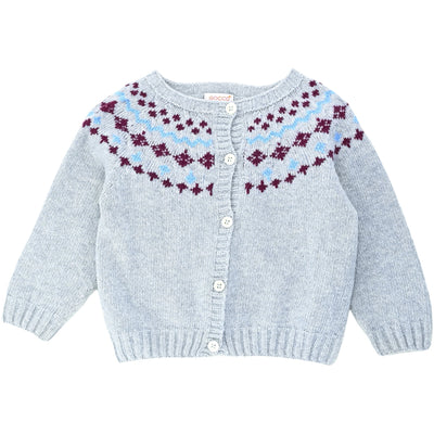 Cardigan de seconde main en laine et polyamide pour bébé fille de 18 mois - Vue 1