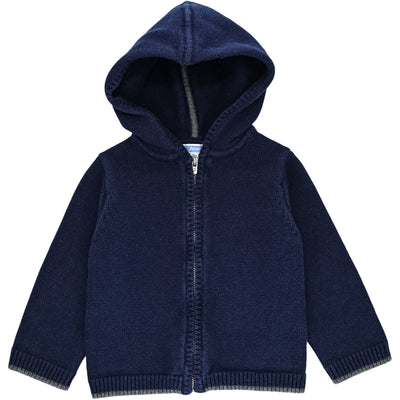 Cardigan de seconde main en laine et coton pour bébé garçon de 18 mois - Vue 1