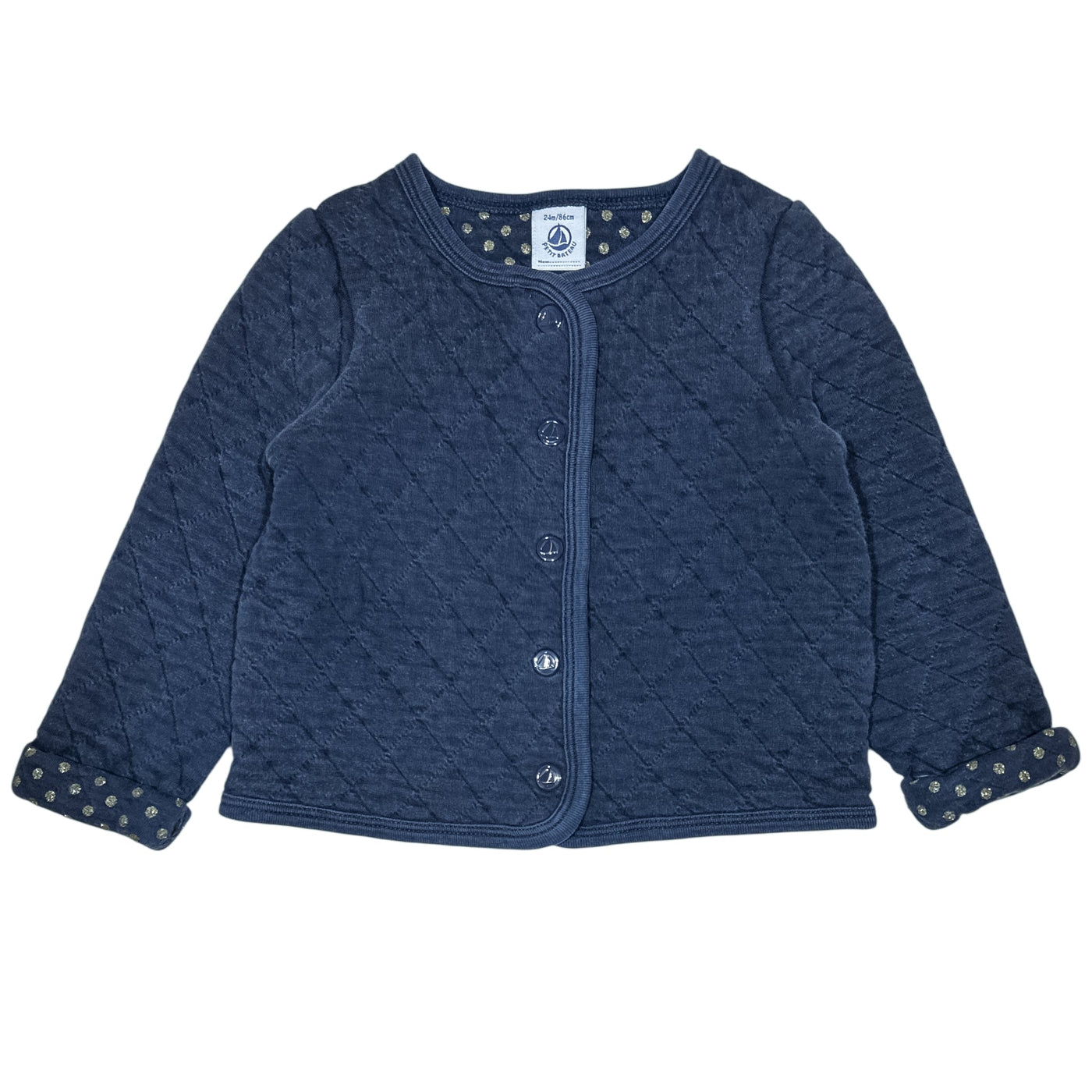 Cardigan de seconde main en coton pour bébé de 24 mois - Vue 1