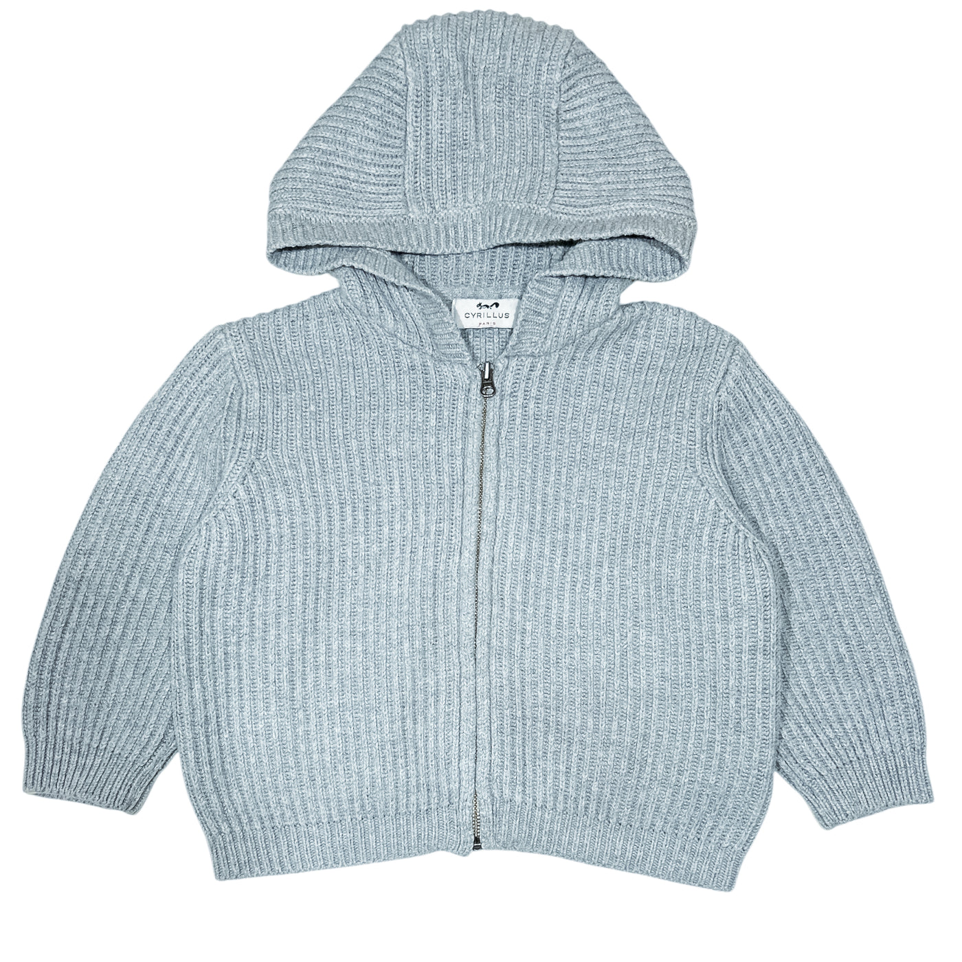 Cardigan 24 mois en coton et laine