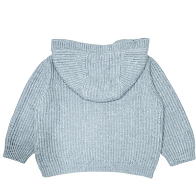 Cardigan 24 mois en coton et laine