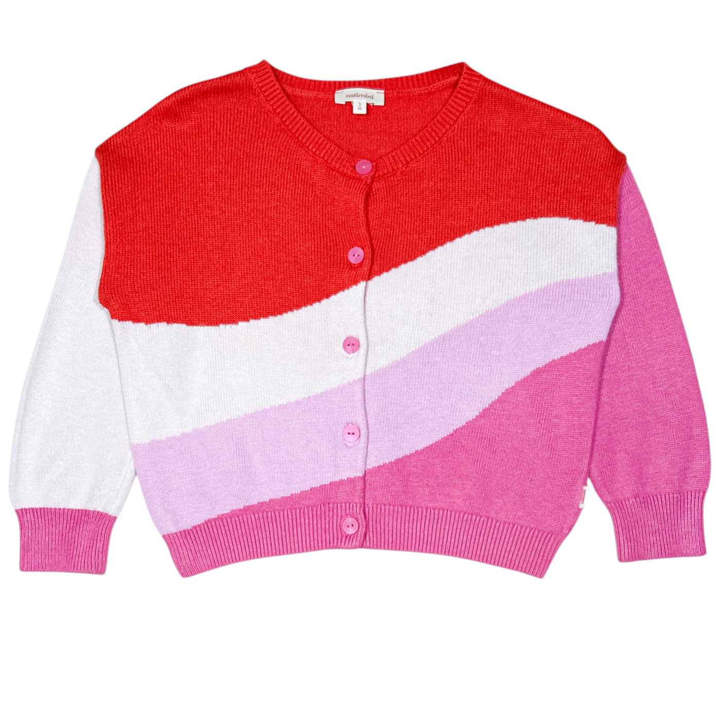 Cardigan de seconde main en coton pour enfant fille de 3 ans - Vue 1