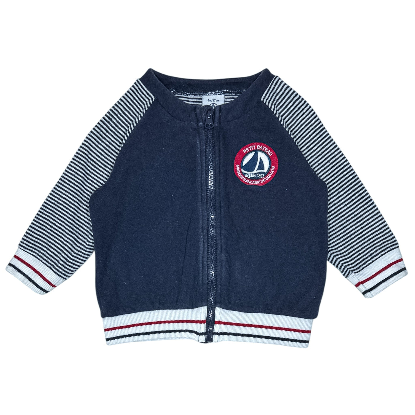 Cardigan de seconde main en coton pour bébé garçon de 6 mois - Vue 1
