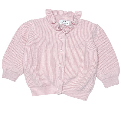 Cardigan de seconde main en coton et laine pour bébé fille de 6 mois - Vue 1