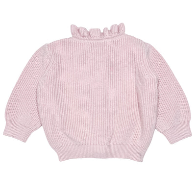 Cardigan de seconde main en coton et laine pour bébé fille de 6 mois - Vue 2