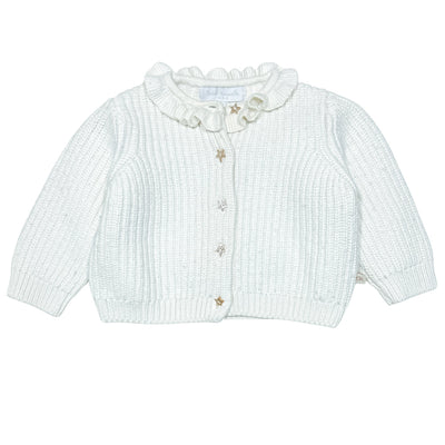 Cardigan de seconde main en coton et laine pour bébé fille de 6 mois - Vue 1