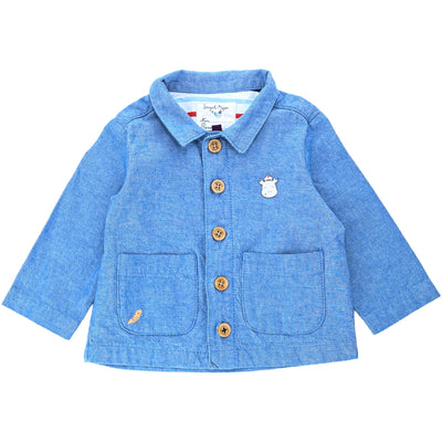 Chemise de seconde main en jean pour bébé garçon de 6 mois - Vue 2