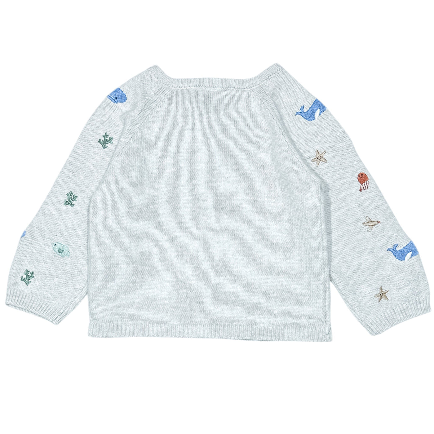 Cardigan de seconde main en coton et laine pour bébé de 9 mois - Vue 2