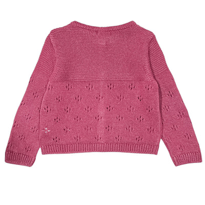 Cardigan de seconde main en coton pour bébé fille de 9 mois - Vue 2