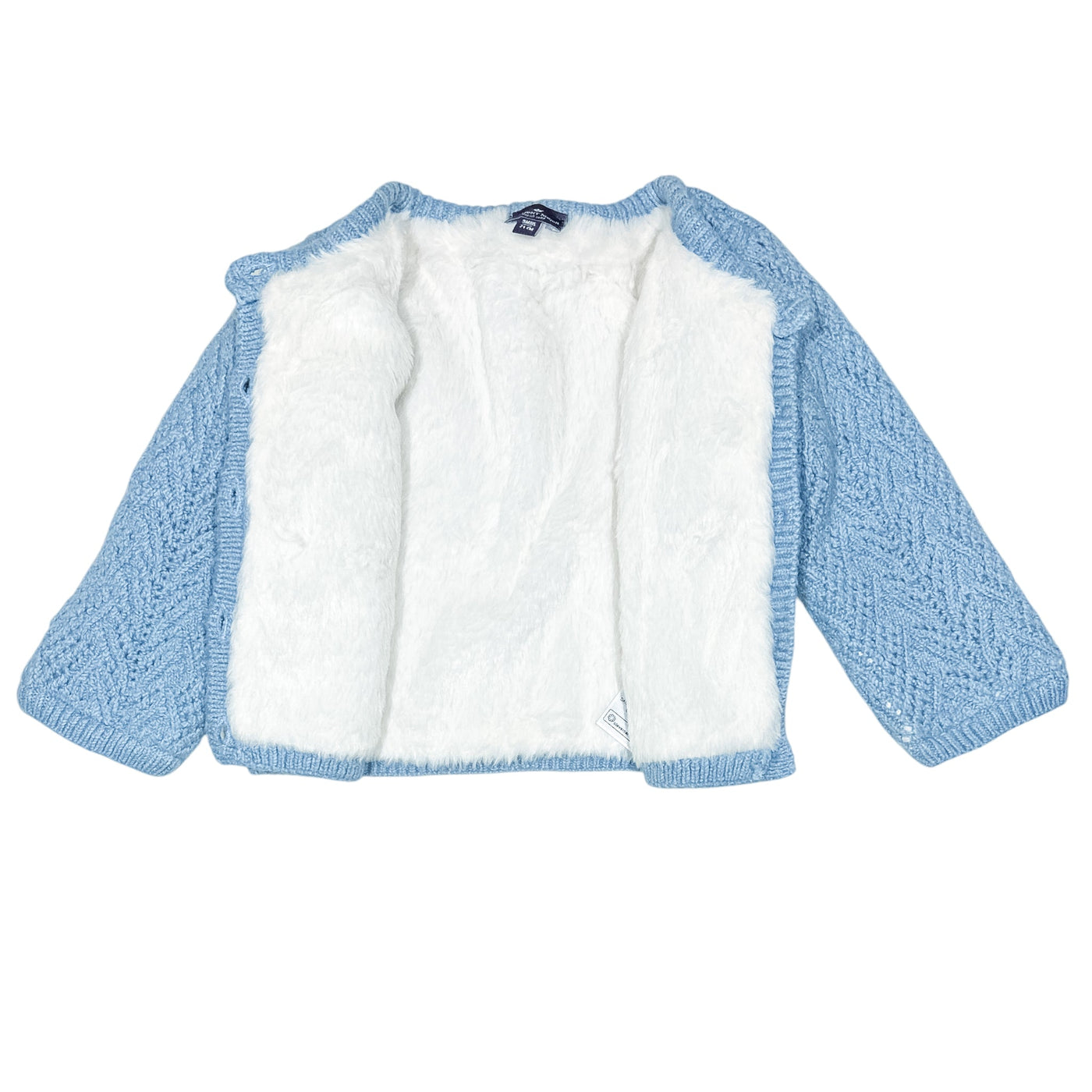 Cardigan de seconde main en laine pour bébé fille de 9 mois - Vue 2