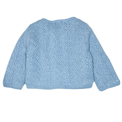 Cardigan de seconde main en laine pour bébé fille de 9 mois - Vue 3