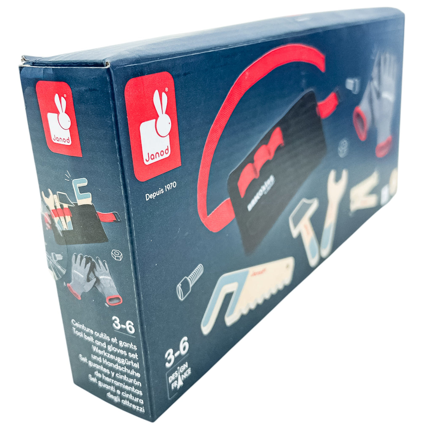 Set de bricolage "Ceinture avec outils et gants" de seconde main en bois pour enfant à partir de 3 ans - Vue 2