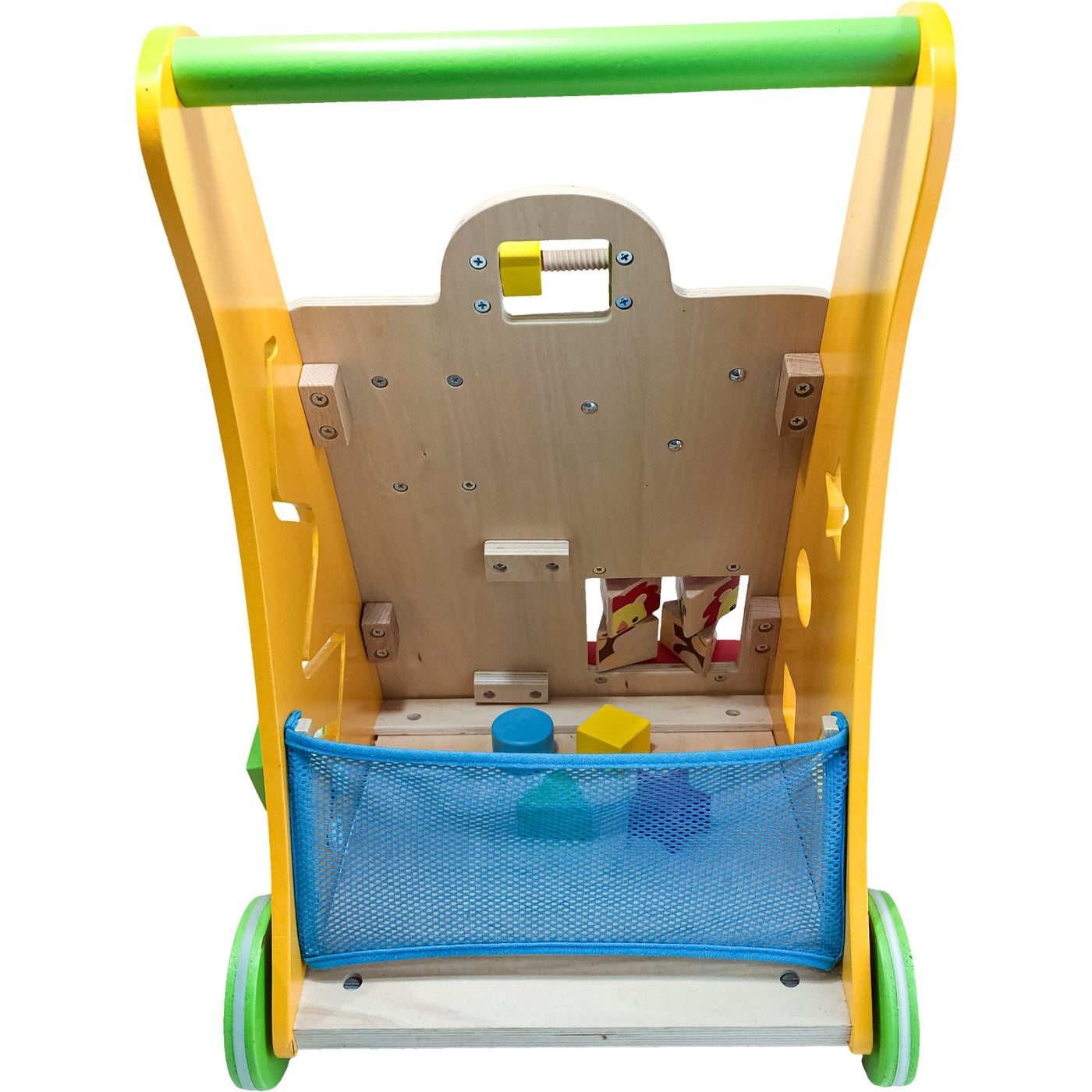 Chariot de marche "Chariot de marche Multi-activités" de seconde main en bois pour enfant à partir de 12 mois - Vue 3