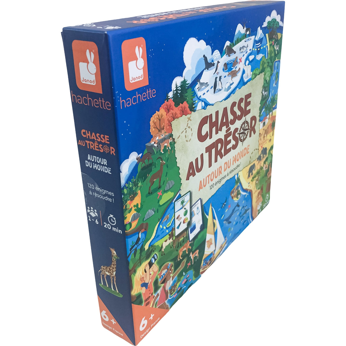 Jeu éducatif "Chasse au Trésor Autour du Monde" de seconde main pour enfant à partir de 6 ans - Vue 2
