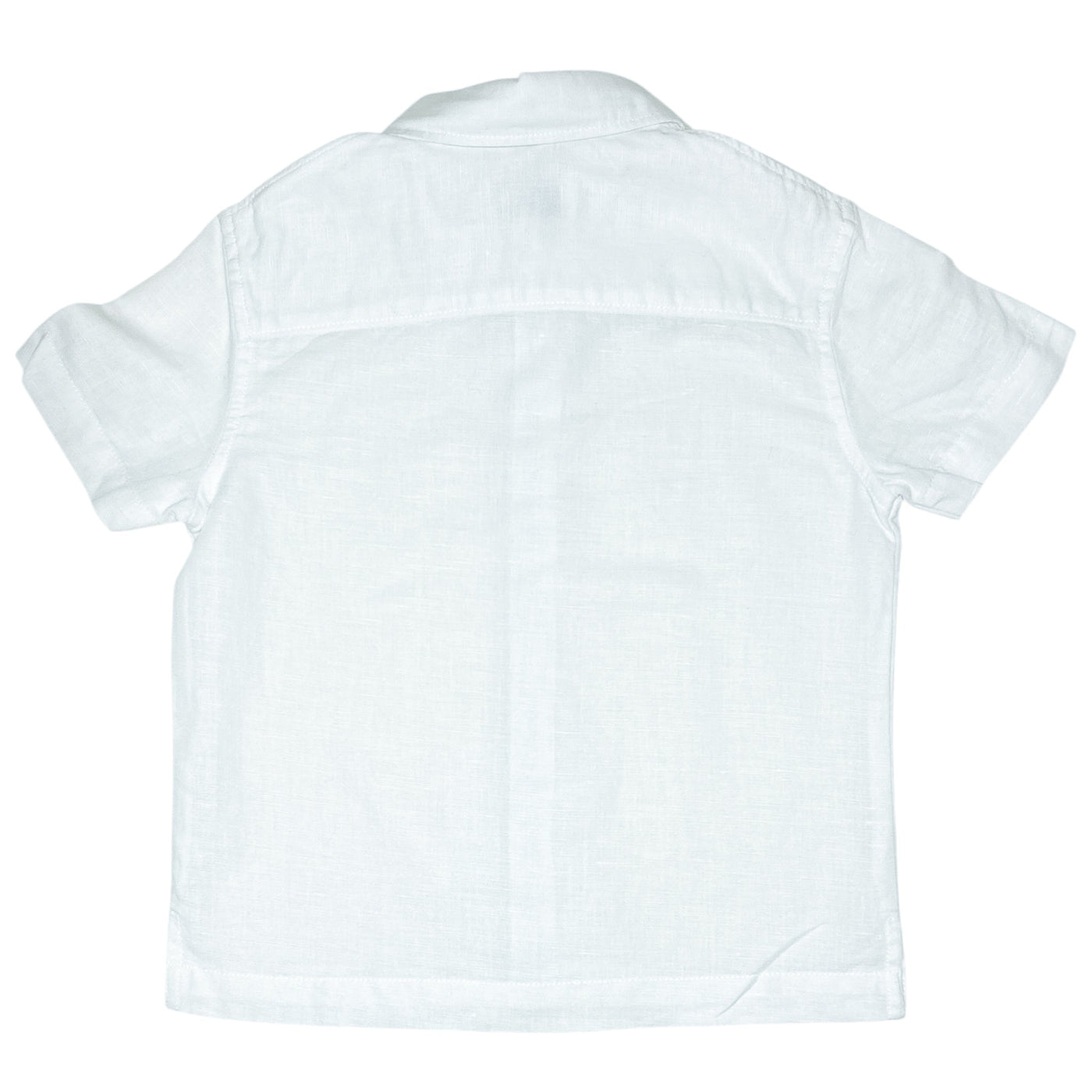Chemise à manches courtes de seconde main en lin pour enfant garçon de 3 ans - Vue 2
