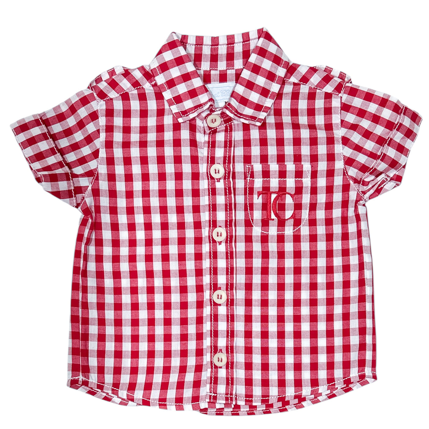 Chemise à manches courtes de seconde main en coton pour bébé garçon de 3 mois - Vue 1