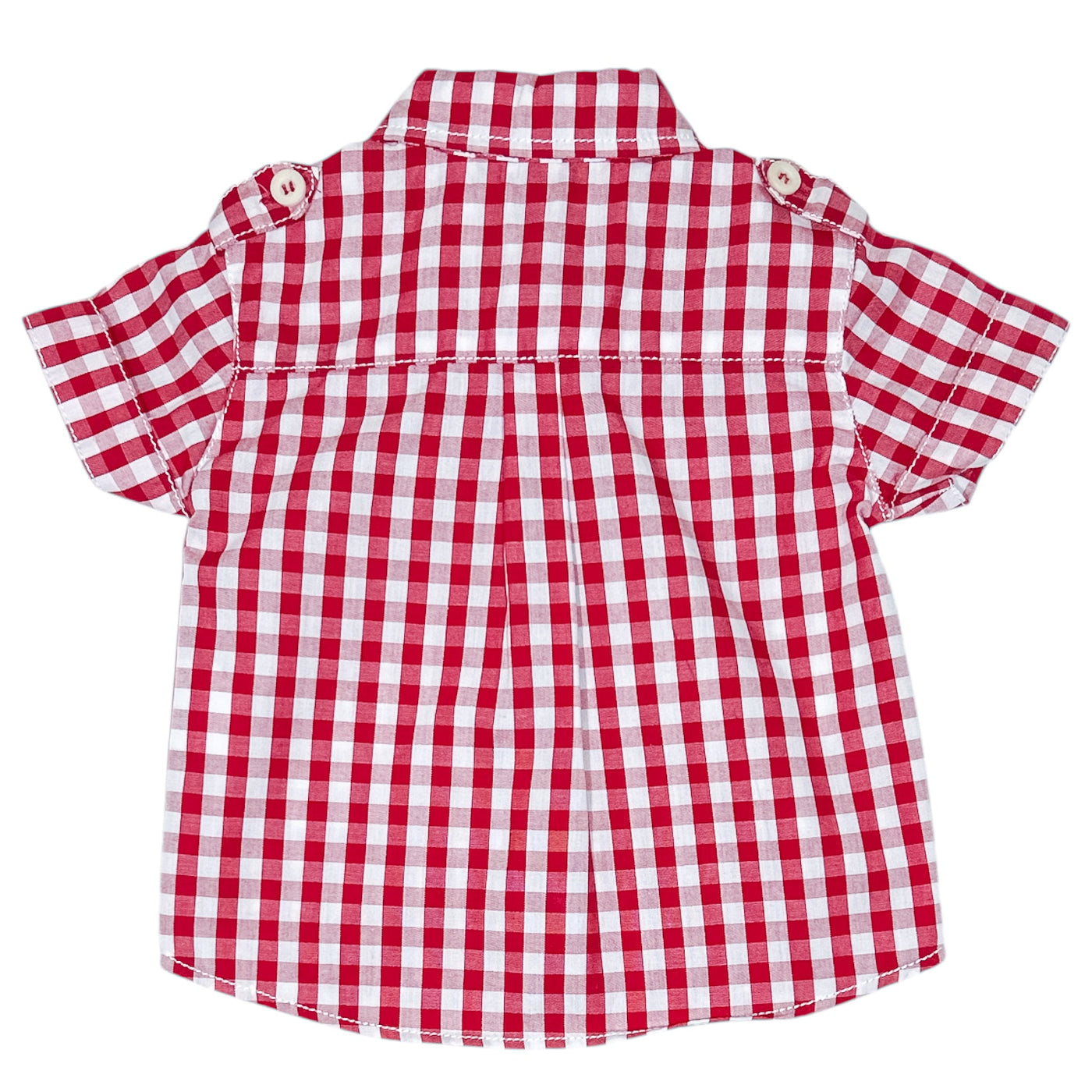 Chemise à manches courtes de seconde main en coton pour bébé garçon de 3 mois - Vue 2