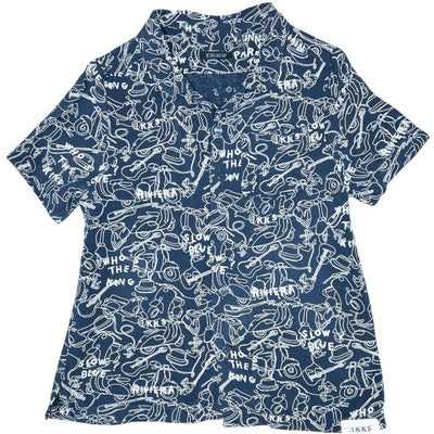 Chemise à manches courtes de seconde main en coton pour enfant garçon de 4 ans - Vue 1