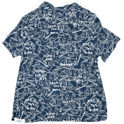 Chemise à manches courtes de seconde main en coton pour enfant garçon de 4 ans - Vue 2