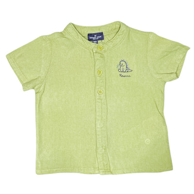 Chemise à manches courtes de seconde main en lin pour bébé de 9 mois - Vue 1