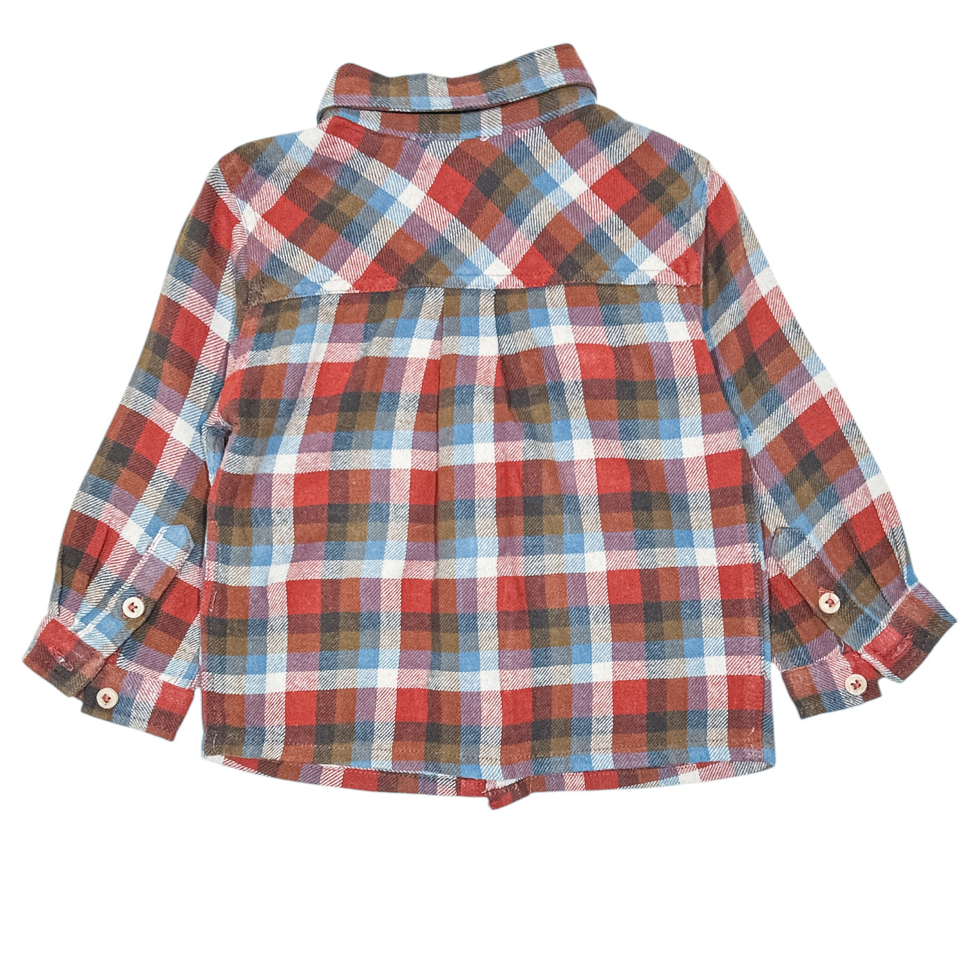 Chemise à manches longues de seconde main en coton pour bébé garçon de 12 mois - Vue 2