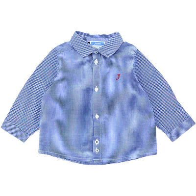 Chemise à manches longues de seconde main en coton pour bébé garçon de 12 mois - Vue 1