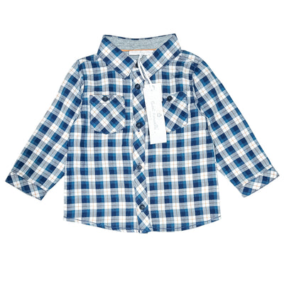 Chemise à manches longues de seconde main en coton pour bébé garçon de 12 mois - Vue 1