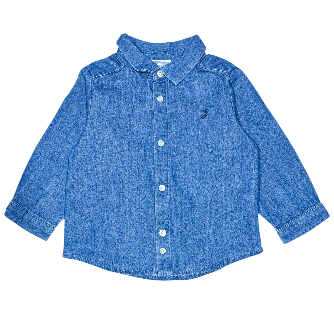 Chemise à manches longues de seconde main en coton pour bébé garçon de 12 mois - Vue 1