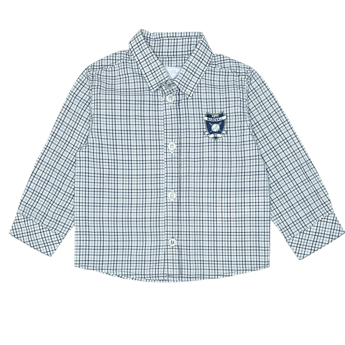 Chemise à manches longues de seconde main en coton pour bébé garçon de 12 mois - Vue 1
