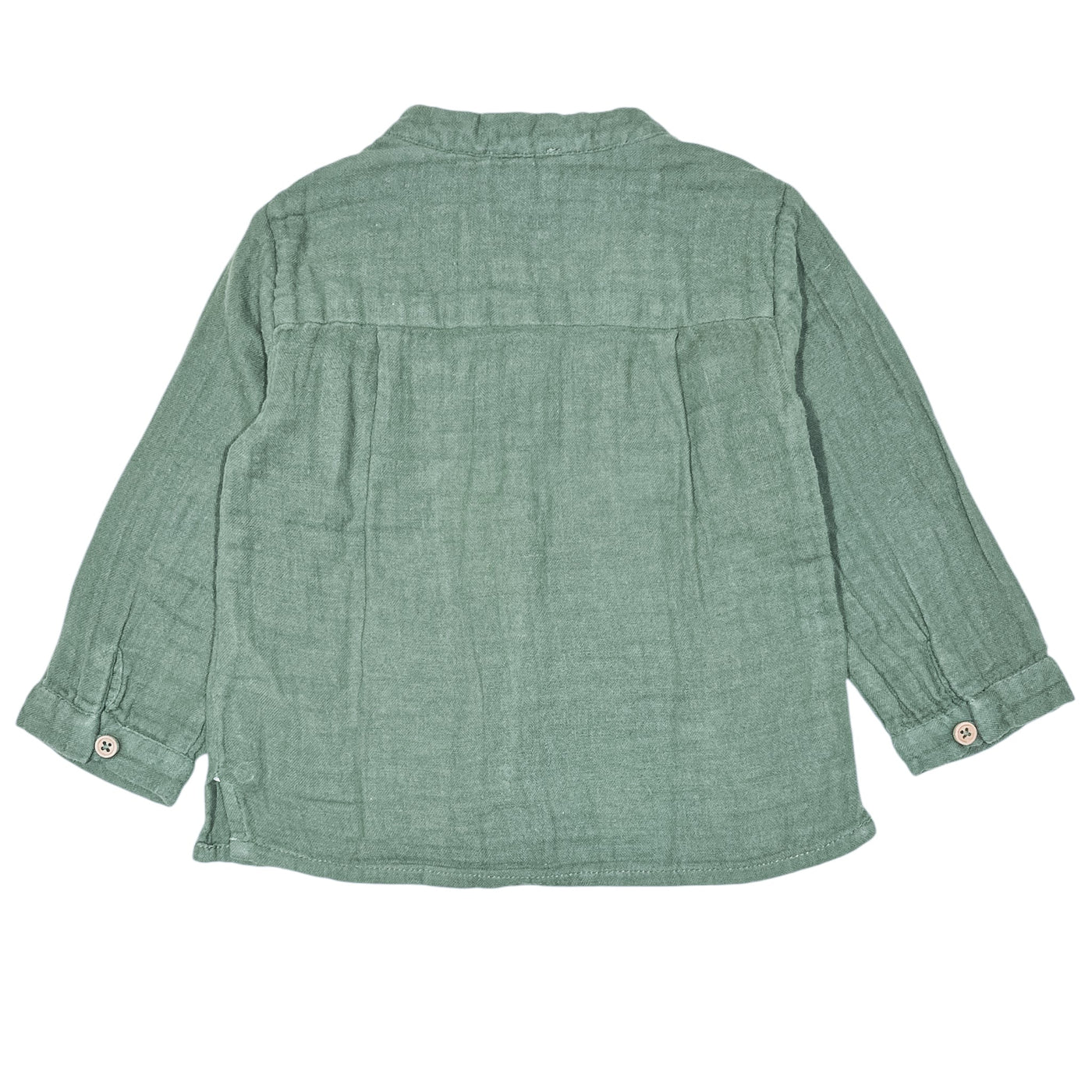 Chemise à manches longues de seconde main en gaze de coton pour bébé garçon de 12 mois - Vue 2