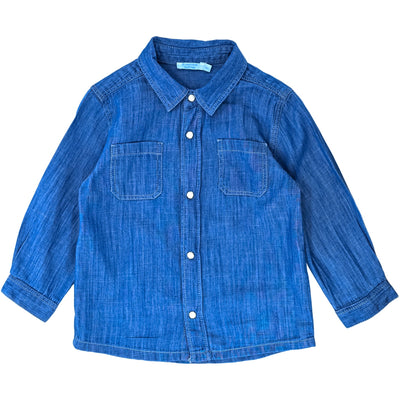 Chemise à manches longues de seconde main en coton pour bébé garçon de 18 mois - Vue 1
