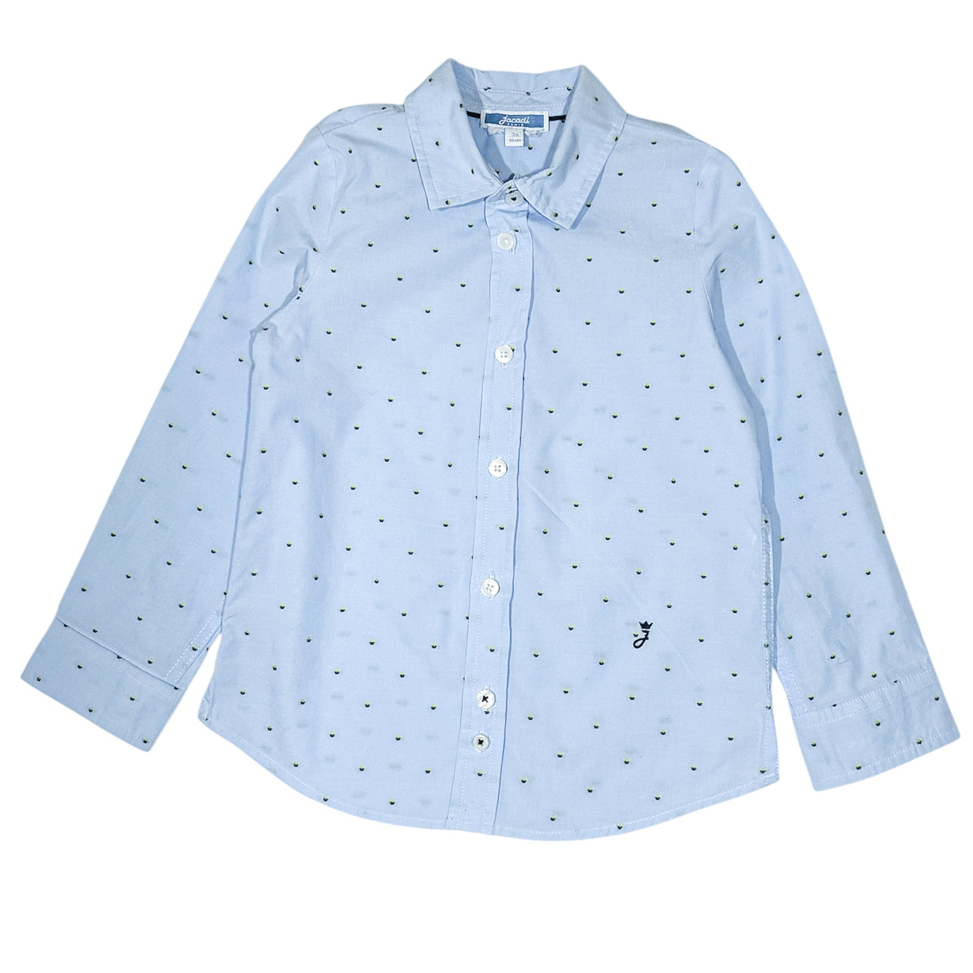 Chemise à manches longues de seconde main en coton pour enfant garçon de 3 ans - Vue 1