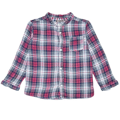 Chemise à manches longues de seconde main en coton pour enfant garçon de 3 ans - Vue 1