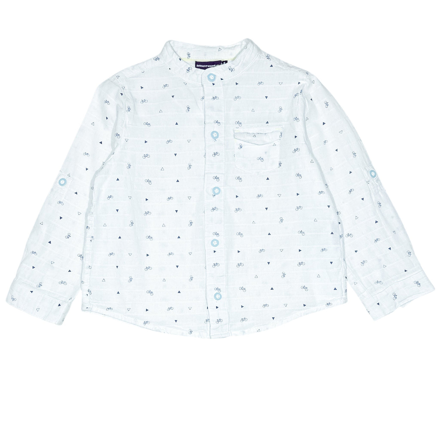 Chemise à manches longues de seconde main en coton pour enfant garçon de 3 ans - Vue 1