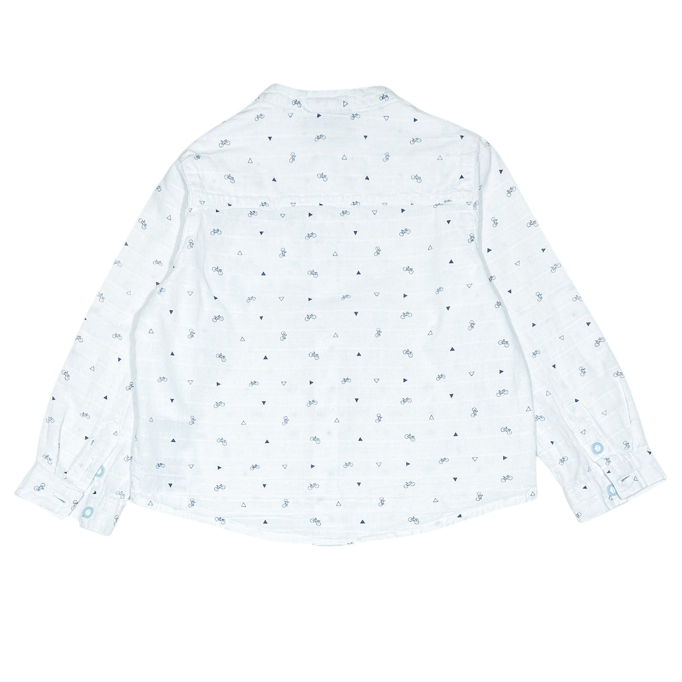 Chemise à manches longues de seconde main en coton pour enfant garçon de 3 ans - Vue 2