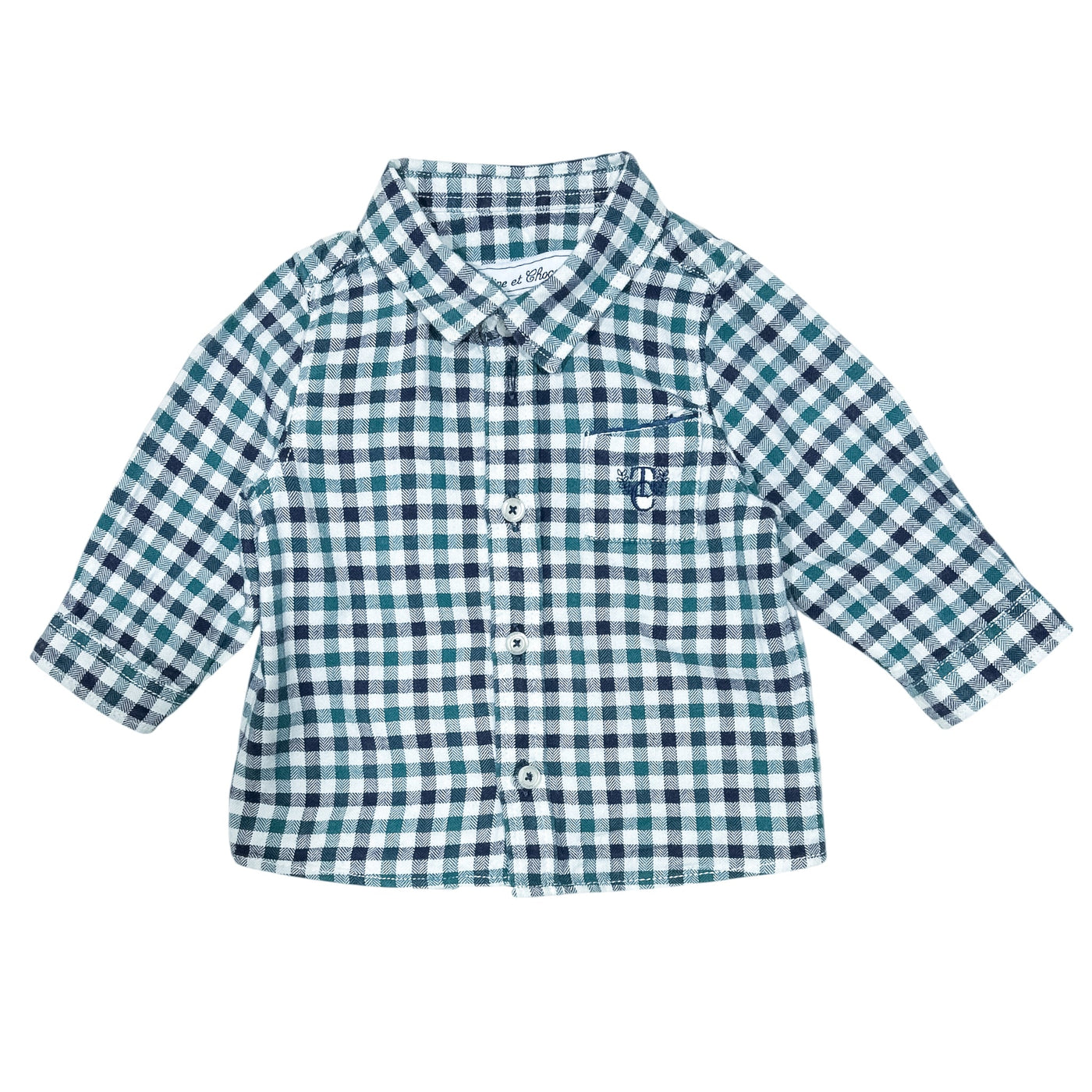 Chemise à manches longues de seconde main en coton pour bébé garçon de 3 mois - Vue 1