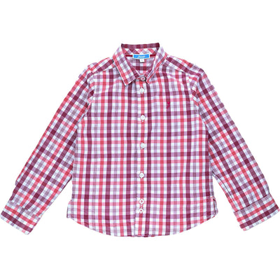 Chemise à manches longues de seconde main en coton pour enfant garçon de 4 ans - Vue 1