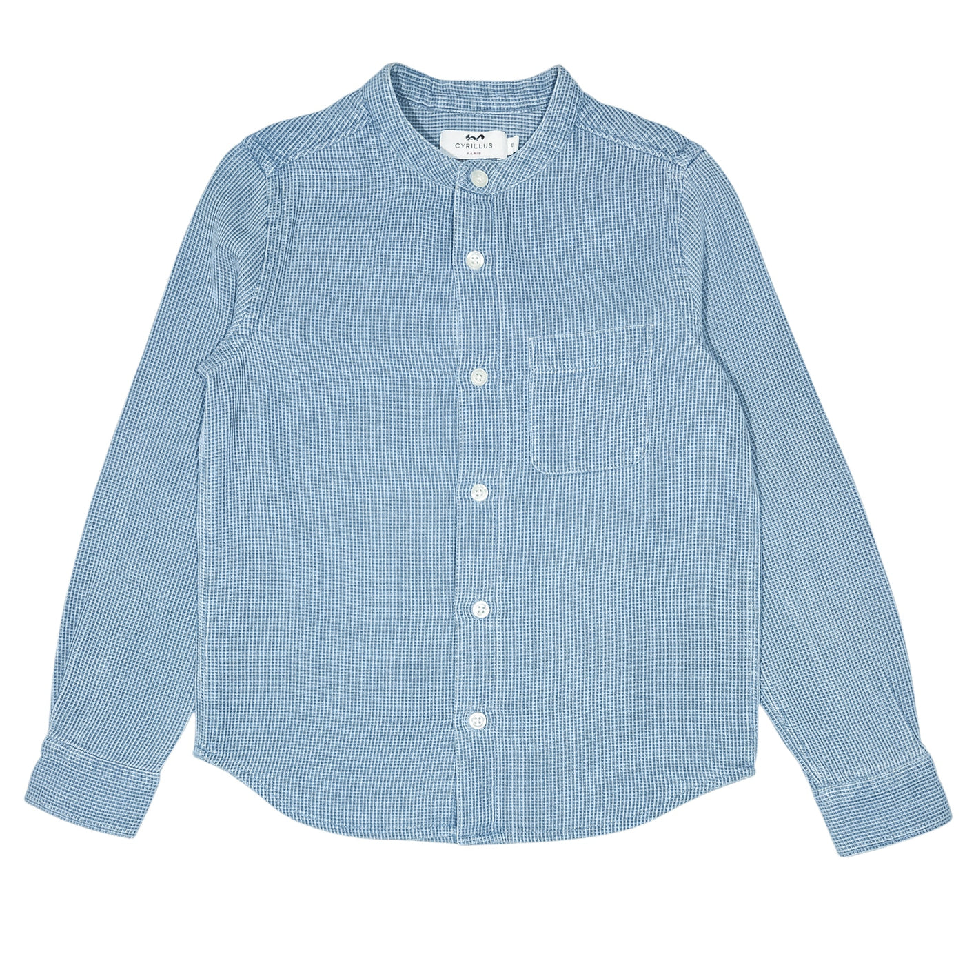 Chemise à manches longues de seconde main en coton pour enfant garçon de 6 ans - Vue 1