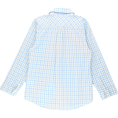 Chemise à manches longues de seconde main en coton pour enfant garçon de 6 ans - Vue 2